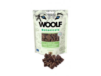 woolf dog botanicals lamb stripes with rosehip and cranberry 80 g