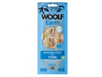 woolf dog earth noohide l sticks with tuna 85 g