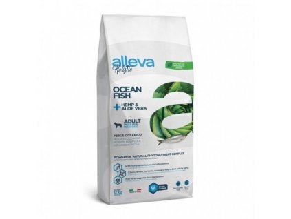 alleva holistic dog adult medium maxi ocean fish 12 kg