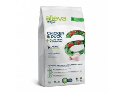 alleva holistic dog adult medium chicken duck 2 kg