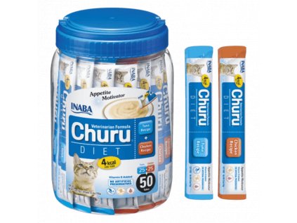 inaba vet churu diet cat kura a tuniak 50 tub 700 g1