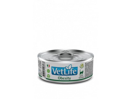 farmina vet life cat obesity konzerva 85 g