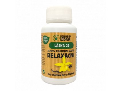 dokonala laska relaxacny jemny prirodny zasyp pre psy a stenata 90 g