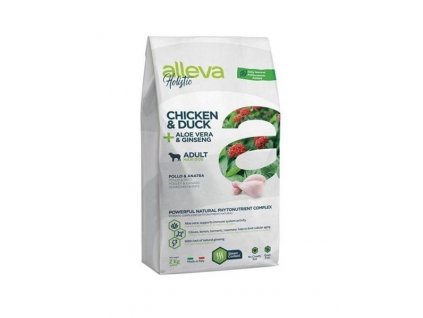 alleva holistic dog adult maxi chicken duck 2 kg