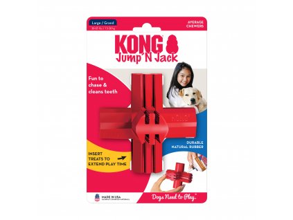 kong dog dental jump n jack l