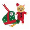 kong cat holiday pull a partz present s catnipom