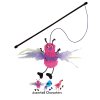 kong cat teaser feather assorted ukazovadlo s hrackou2