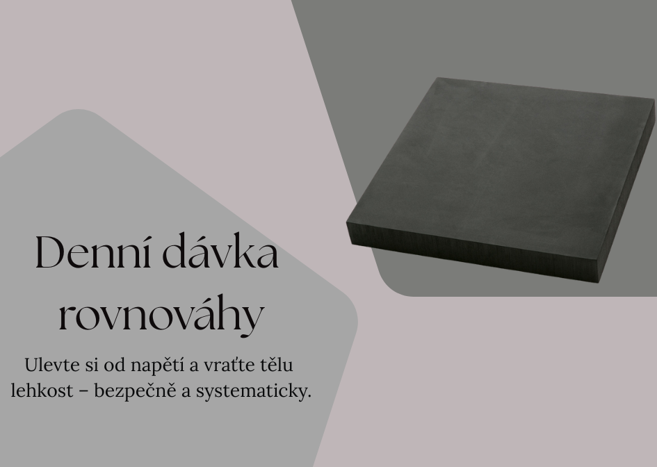 Denní dávka rovnováhy podložka