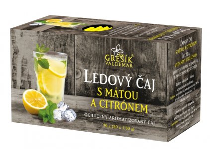 LEDOVÝ ČAJ S MÁTOU A CITRÓNEM 20 X 1,5 G