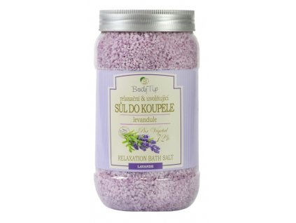 SŮL DO KOUPELE LEVANDULE BODY TIP 1200 G