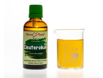 ELEUTEROKOK - BYLINNÉ KAPKY (TINKTURA-ADAPTOGENY) 50 ML