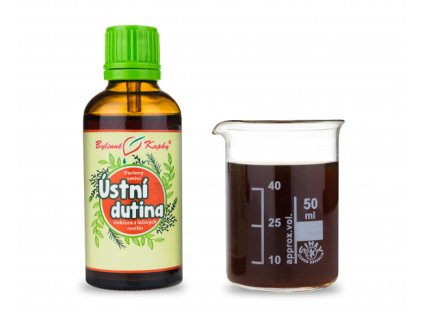 ÚSTNÍ DUTINA - BYLINNÉ KAPKY (TINKTURA) 50 ML