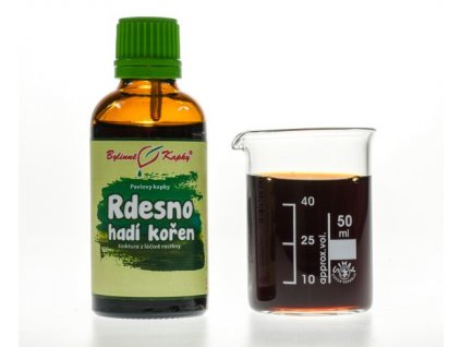 RDESNO HADÍ KOŘEN - BYLINNÉ KAPKY (TINKTURA) 50 ML