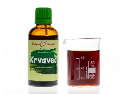 KRVAVEC - BYLINNÉ KAPKY (TINKTURA) 50 ML
