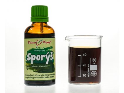SPORÝŠ - BYLINNÉ KAPKY (TINKTURA) 50 ML