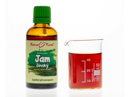 JAM (YAM-SMLDINEC) ČÍNSKÝ (TCM) (DIOSCOREA BATATAS) - BYLINNÉ KAPKY (TINKTURA) 50 ML