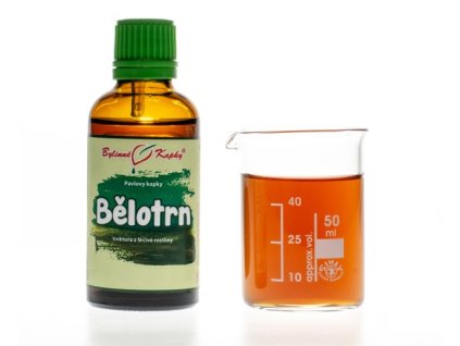 BĚLOTRN - BYLINNÉ KAPKY (TINKTURA) 50 ML