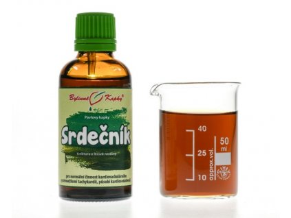 SRDEČNÍK OBECNÝ - BYLINNÉ KAPKY (TINKTURA) 50 ML
