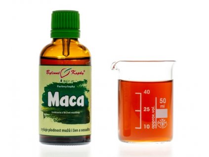 MACA (ŘEŘICHA PERUÁNSKÁ) - BYLINNÉ KAPKY (TINKTURA) 50 ML