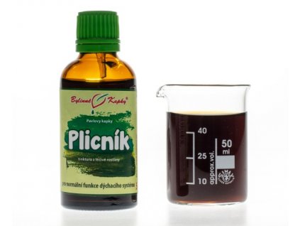 PLICNÍK - BYLINNÉ KAPKY (TINKTURA) 50 ML