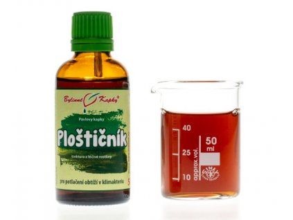 PLOŠTIČNÍK - PŘÍRODNÍ ESTRIOL - BYLINNÉ KAPKY (TINKTURA) 50 ML