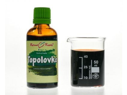 TOPOLOVKA - BYLINNÉ KAPKY (TINKTURA) 50 ML