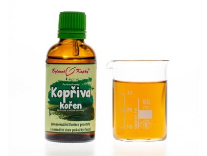 KOPŘIVA KOŘEN - BYLINNÉ KAPKY (TINKTURA) 50 ML