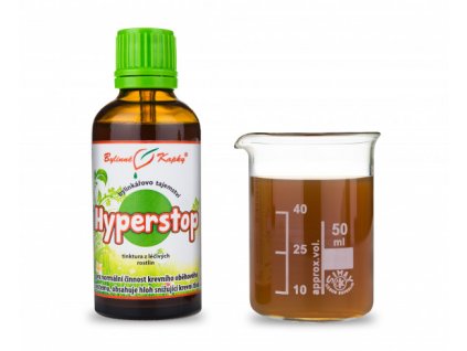 HYPERSTOP - BYLINNÉ KAPKY (TINKTURA) 50 ML