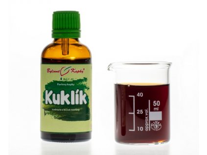 KUKLÍK - BYLINNÉ KAPKY (TINKTURA) 50 ML