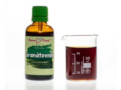 GRANÁTOVNÍK - BYLINNÉ KAPKY (TINKTURA) 50 ML
