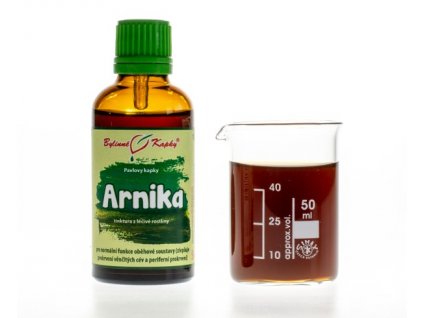 ARNIKA (PRHA) - BYLINNÉ KAPKY (TINKTURA) 50 ML