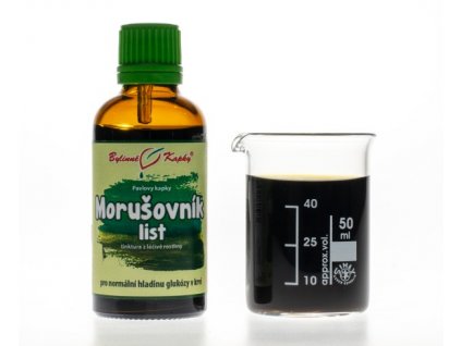 MORUŠOVNÍK LIST - BYLINNÉ KAPKY (TINKTURA) 50 ML