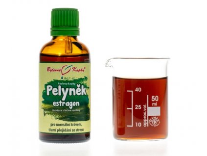 PELYNĚK ESTRAGON (KOZALEC) - BYLINNÉ KAPKY (TINKTURA) 50 ML