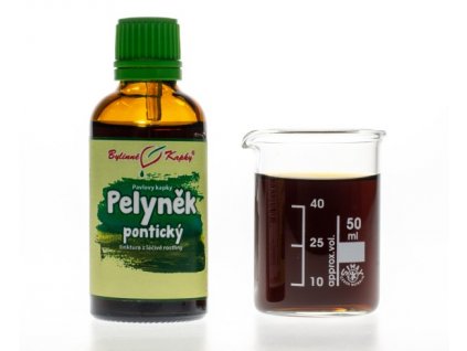 PELYNĚK PONTICKÝ (PONTSKÝ) - BYLINNÉ KAPKY (TINKTURA) 50 ML
