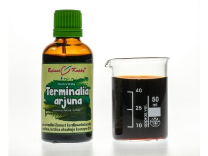 TERMINALIA ARJUNA - BYLINNÉ KAPKY (TINKTURA) 50 ML