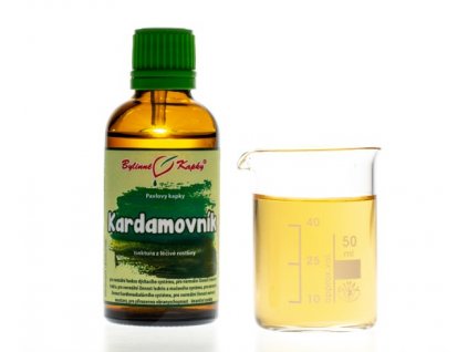 KARDAMOVNÍK (KARDAMOM) - BYLINNÉ KAPKY (TINKTURA) 50 ML