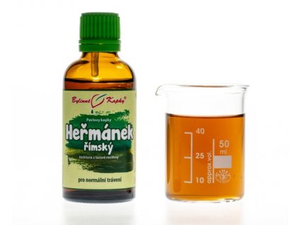 HEŘMÁNEK ŘÍMSKÝ - BYLINNÉ KAPKY (TINKTURA) 50 ML