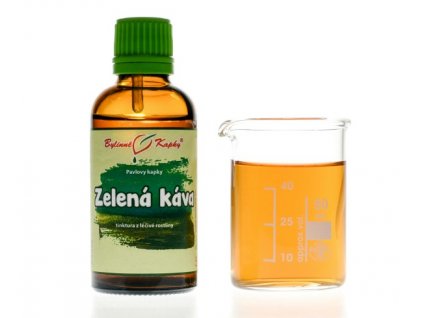 ZELENÁ KÁVA - BYLINNÉ KAPKY (TINKTURA) 50 ML