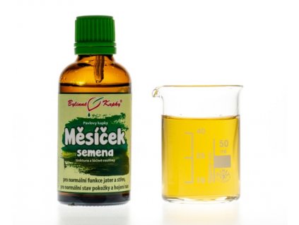 MĚSÍČEK SEMENA - BYLINNÉ KAPKY (TINKTURA) 50 ML