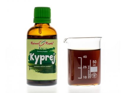 KYPREJ VRBICE - BYLINNÉ KAPKY (TINKTURA) 50 ML