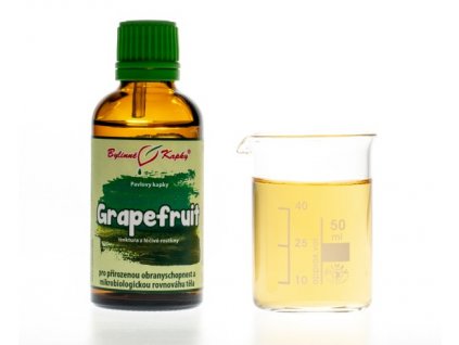 GRAPEFRUIT (GREP) - BYLINNÉ KAPKY (TINKTURA) 50 ML