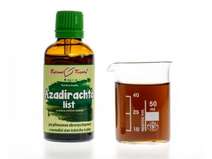 AZADIRACHTA LIST (NIMBA, NEEM) - BYLINNÉ KAPKY (TINKTURA) 50 ML