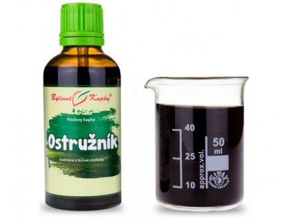 OSTRUŽINÍK LIST KAPKY (TINKTURA) 50 ML