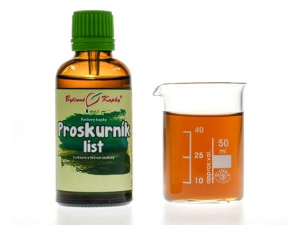 PROSKURNÍK LIST - BYLINNÉ KAPKY (TINKTURA) 50 ML