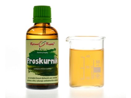 PROSKURNÍK KOŘEN - BYLINNÉ KAPKY (TINKTURA) 50 ML