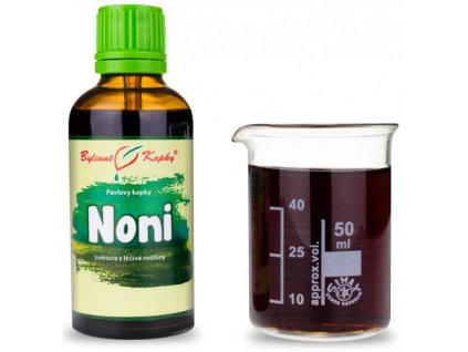 MORINDA PLOD - NONI - BYLINNÉ KAPKY (TINKTURA) 50 ML