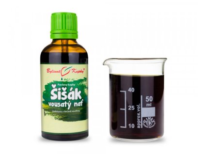 ŠIŠÁK VOUSATÝ NAŤ - BYLINNÉ KAPKY (TINKTURA) 50 ML