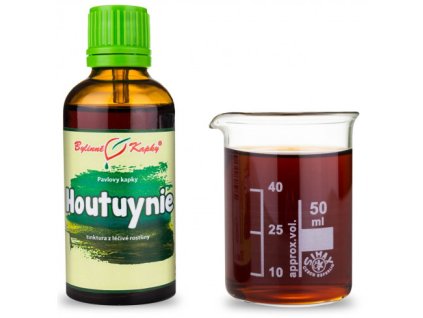 HOUTUYNIE (HOUTUNIE - TOULEŇ) (TCM) - BYLINNÉ KAPKY (TINKTURA) 50 ML
