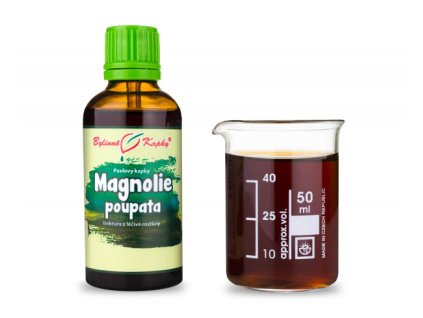 MAGNOLIE POUPATA - BYLINNÉ KAPKY (TINKTURA) 50 ML