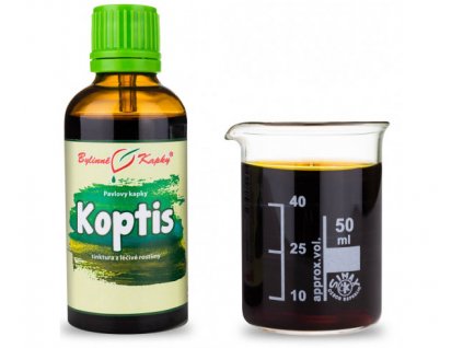 KOPTIS - BYLINNÉ KAPKY (TINKTURA) 50 ML